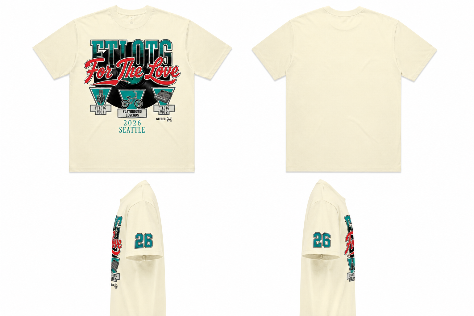 For The Love 26 Tee